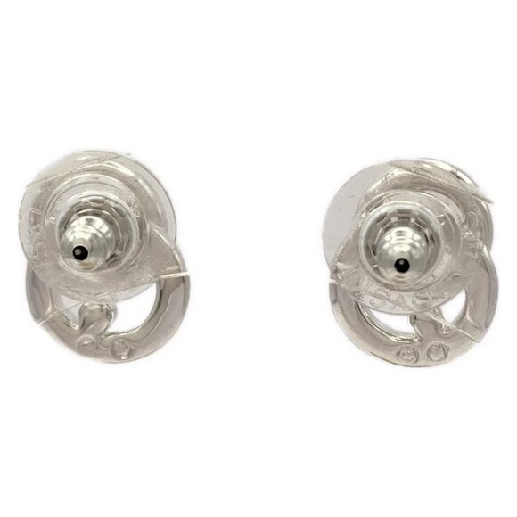Auth SWAROVSKI - Clear Silver Swarovski Crystal Hardware Earrings - Picture 3 of 3
